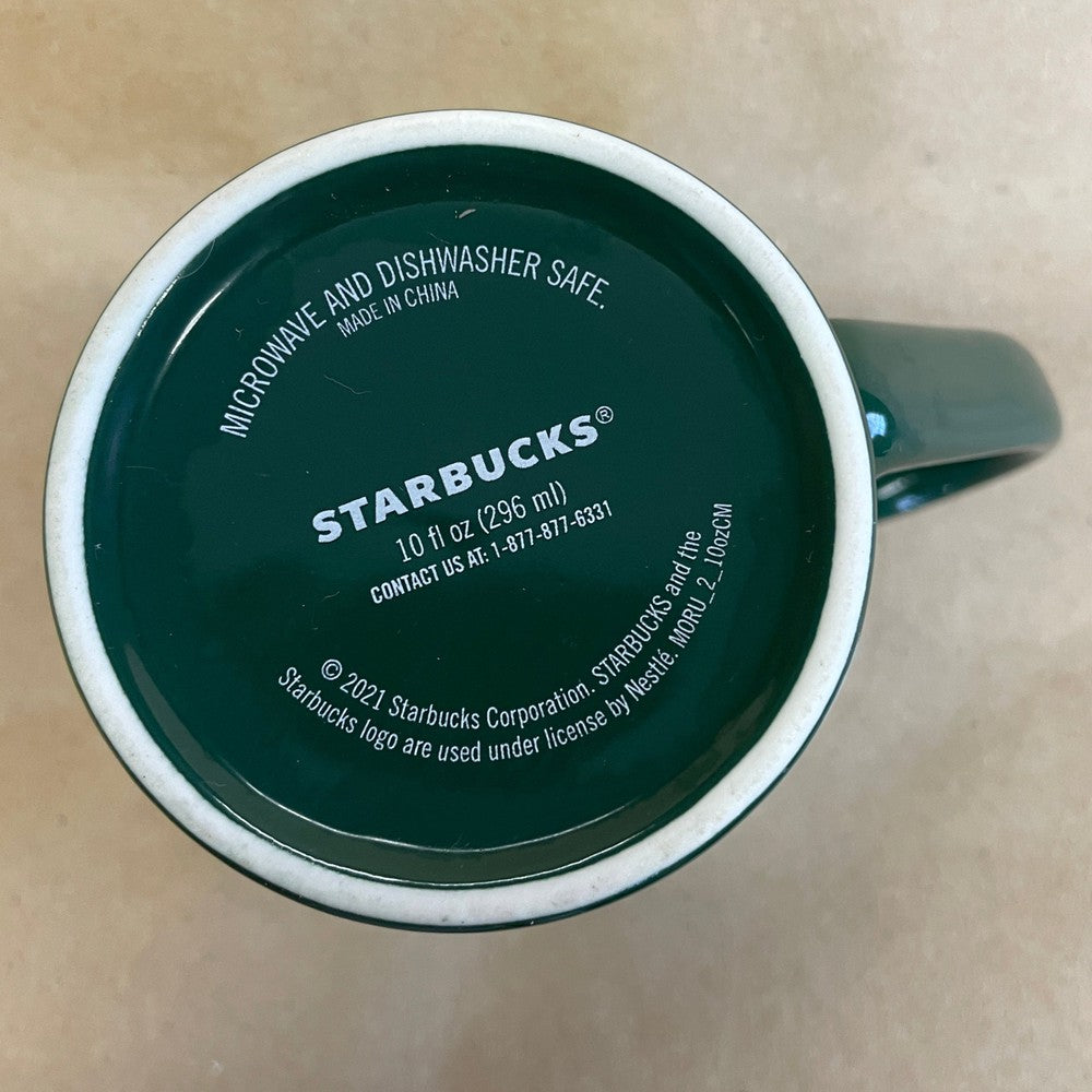 Starbucks Green Camouflaged Siren Mug-2021